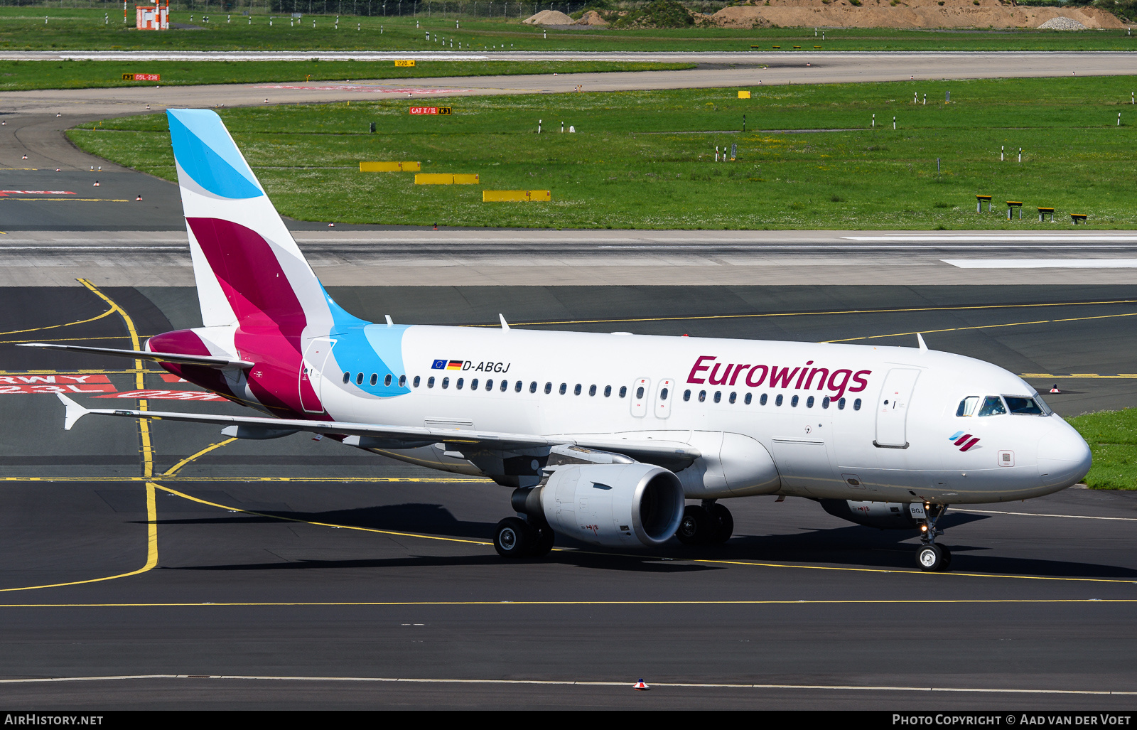 Aircraft Photo of D-ABGJ | Airbus A319-112 | Eurowings | AirHistory.net #144419
