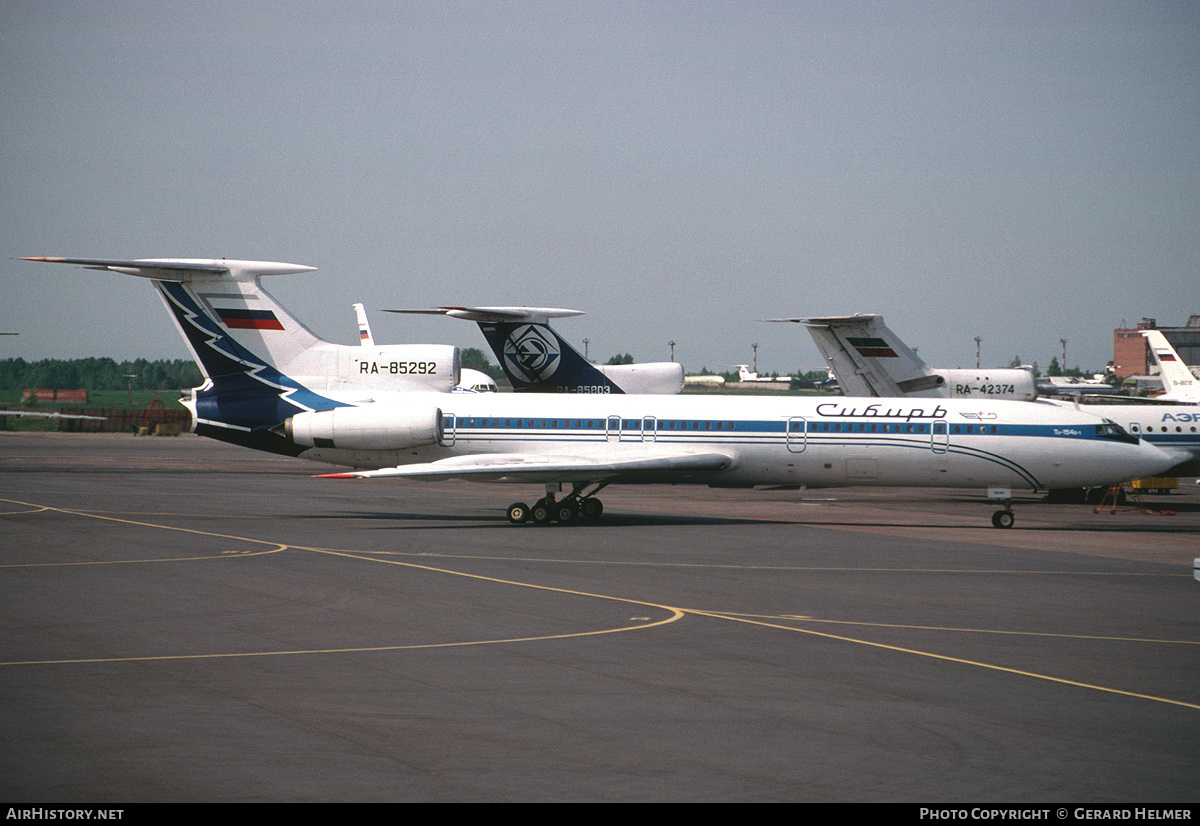Aircraft Photo of RA-85292 | Tupolev Tu-154B-1 | Sibir - Siberia Airlines | AirHistory.net #144429