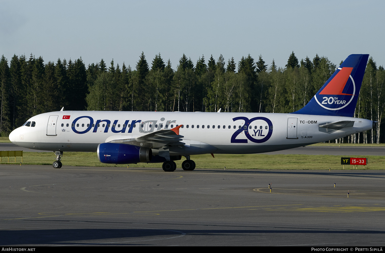 Aircraft Photo of TC-OBM | Airbus A320-232 | Onur Air | AirHistory.net #144440