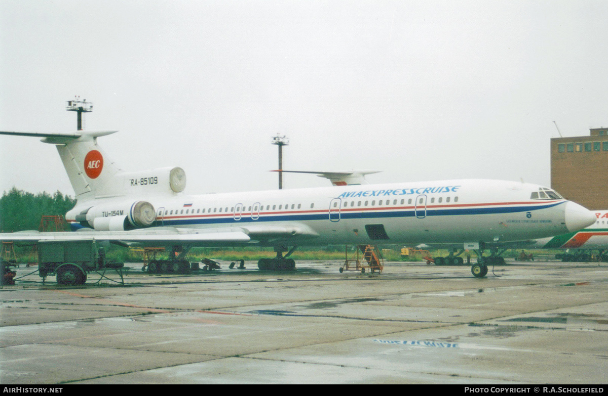 Aircraft Photo of RA-85109 | Tupolev Tu-154M | AviaExpressCruise - AEC | AirHistory.net #144447