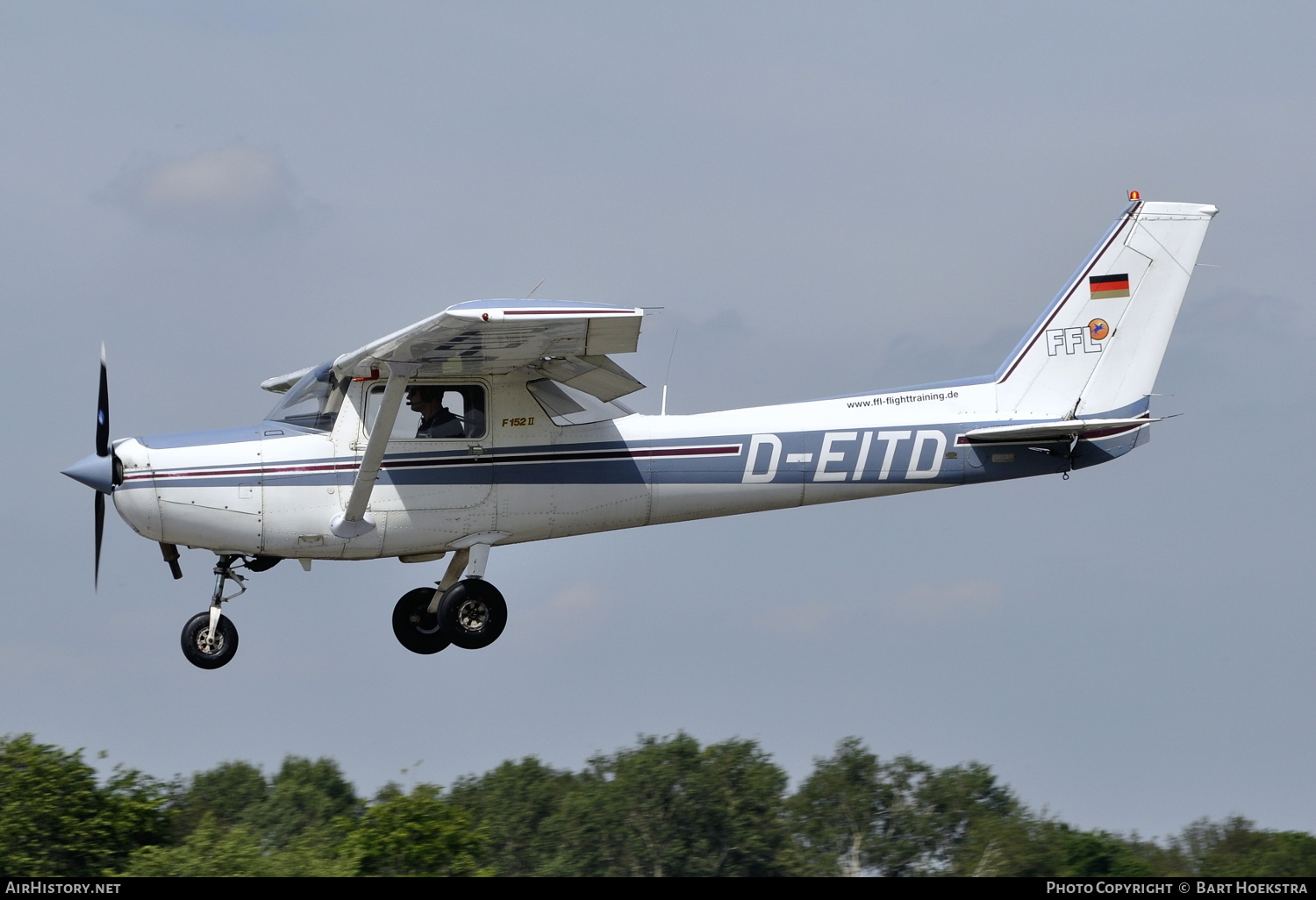 Aircraft Photo of D-EITD | Reims F152 | FFL Flugschule | AirHistory.net #144448