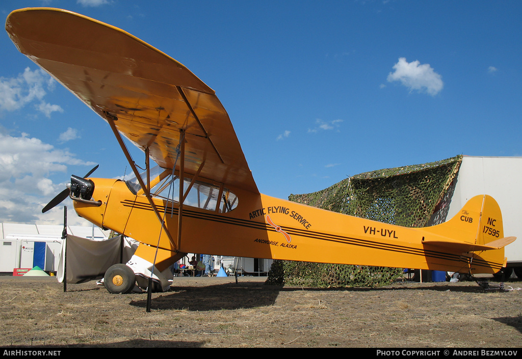 Aircraft Photo of VH-UYL | Taylor J-2 Cub | Artic Flying Service | AirHistory.net #144461