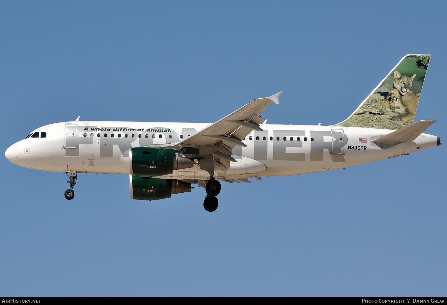 Aircraft Photo of N930FR | Airbus A319-111 | Frontier Airlines | AirHistory.net #144467