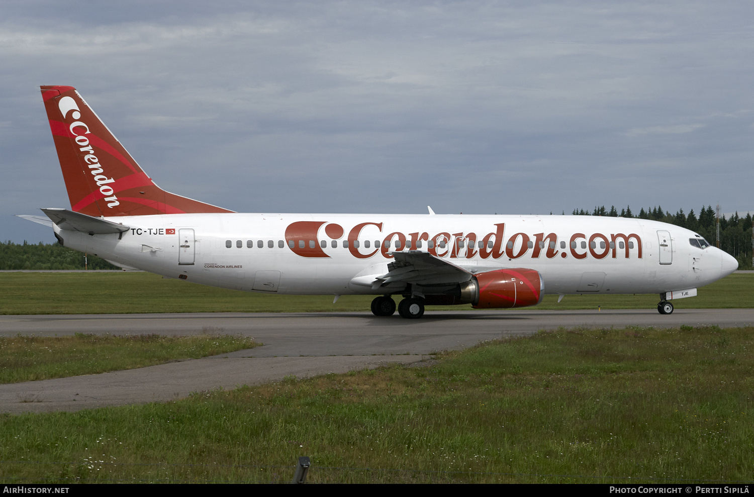 Aircraft Photo of TC-TJE | Boeing 737-4Y0 | Corendon Airlines | AirHistory.net #144469