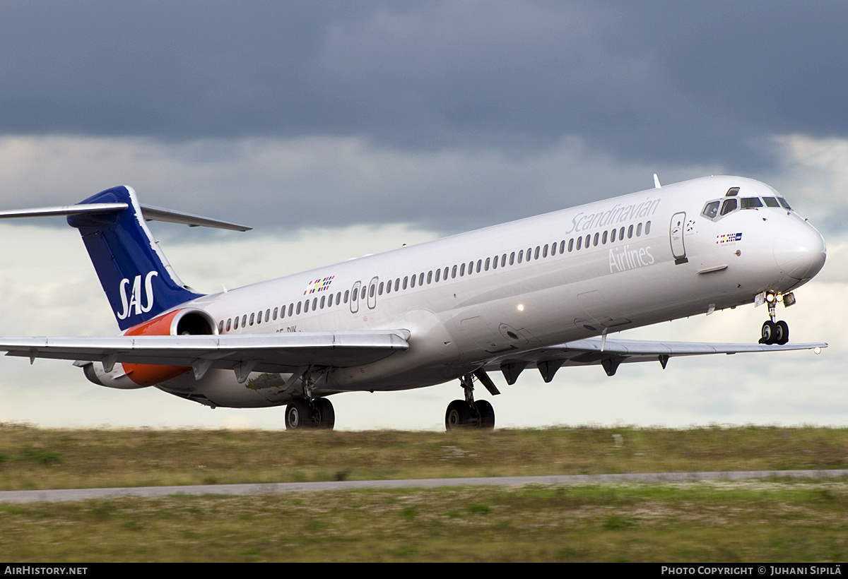 Aircraft Photo of SE-DIK | McDonnell Douglas MD-82 (DC-9-82) | Scandinavian Airlines - SAS | AirHistory.net #144478