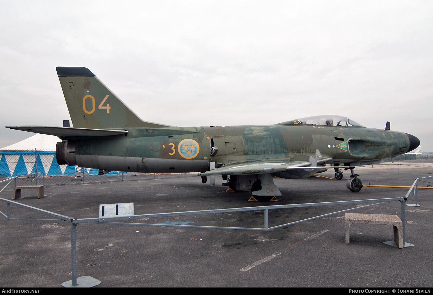 Aircraft Photo of 32515 | Saab J32E Lansen | Sweden - Air Force | AirHistory.net #144480