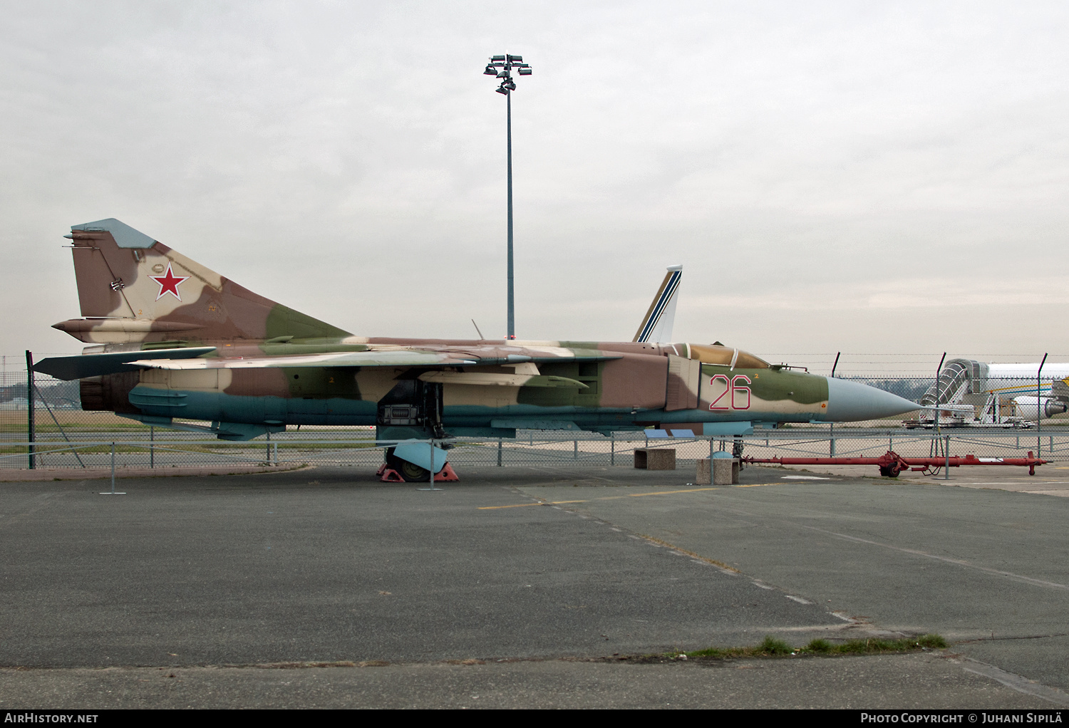 Aircraft Photo of 26 red | Mikoyan-Gurevich MiG-23ML | Soviet Union - Air Force | AirHistory.net #144481
