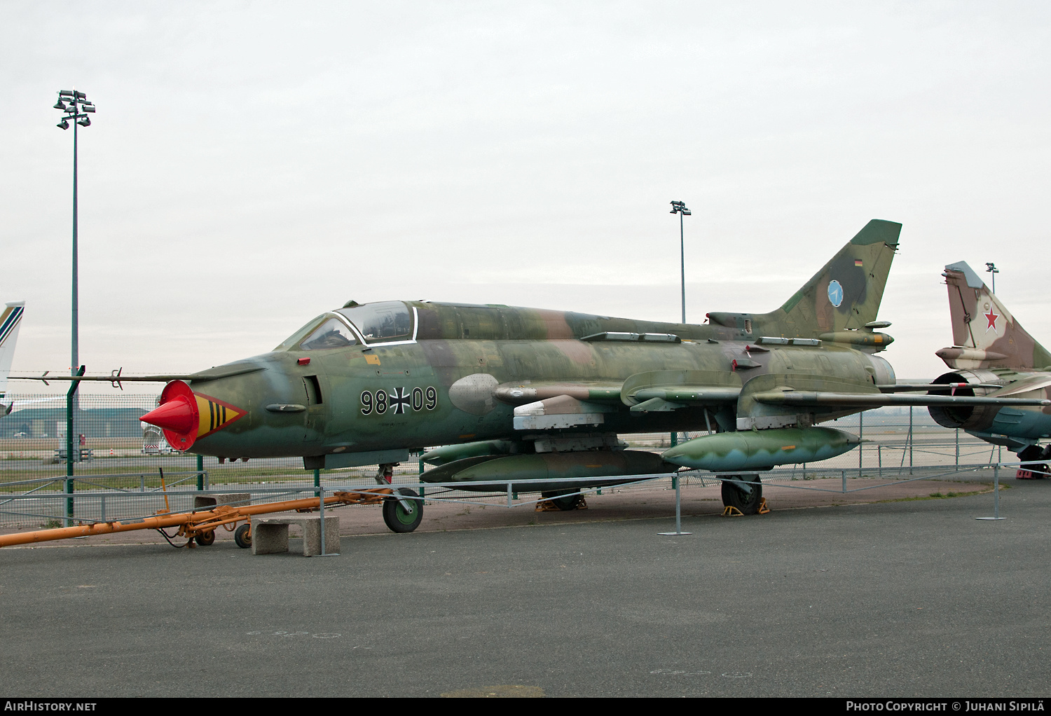 Aircraft Photo of 9809 | Sukhoi Su-22M4 | Germany - Air Force | AirHistory.net #144493