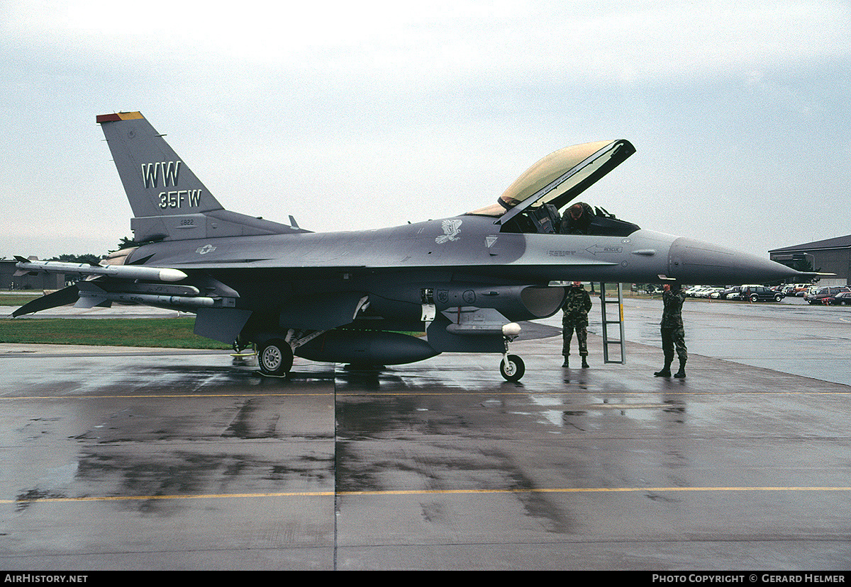 Aircraft Photo of 90-0822 / AF90-822 | General Dynamics F-16CJ Fighting Falcon | USA - Air Force | AirHistory.net #144513