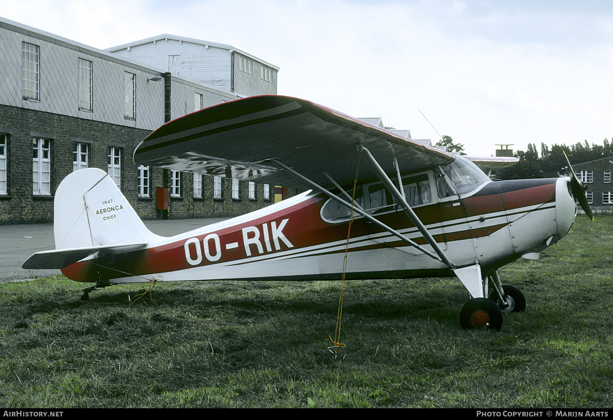 Aircraft Photo of OO-RIK | Aeronca 11AC Chief | AirHistory.net #144515