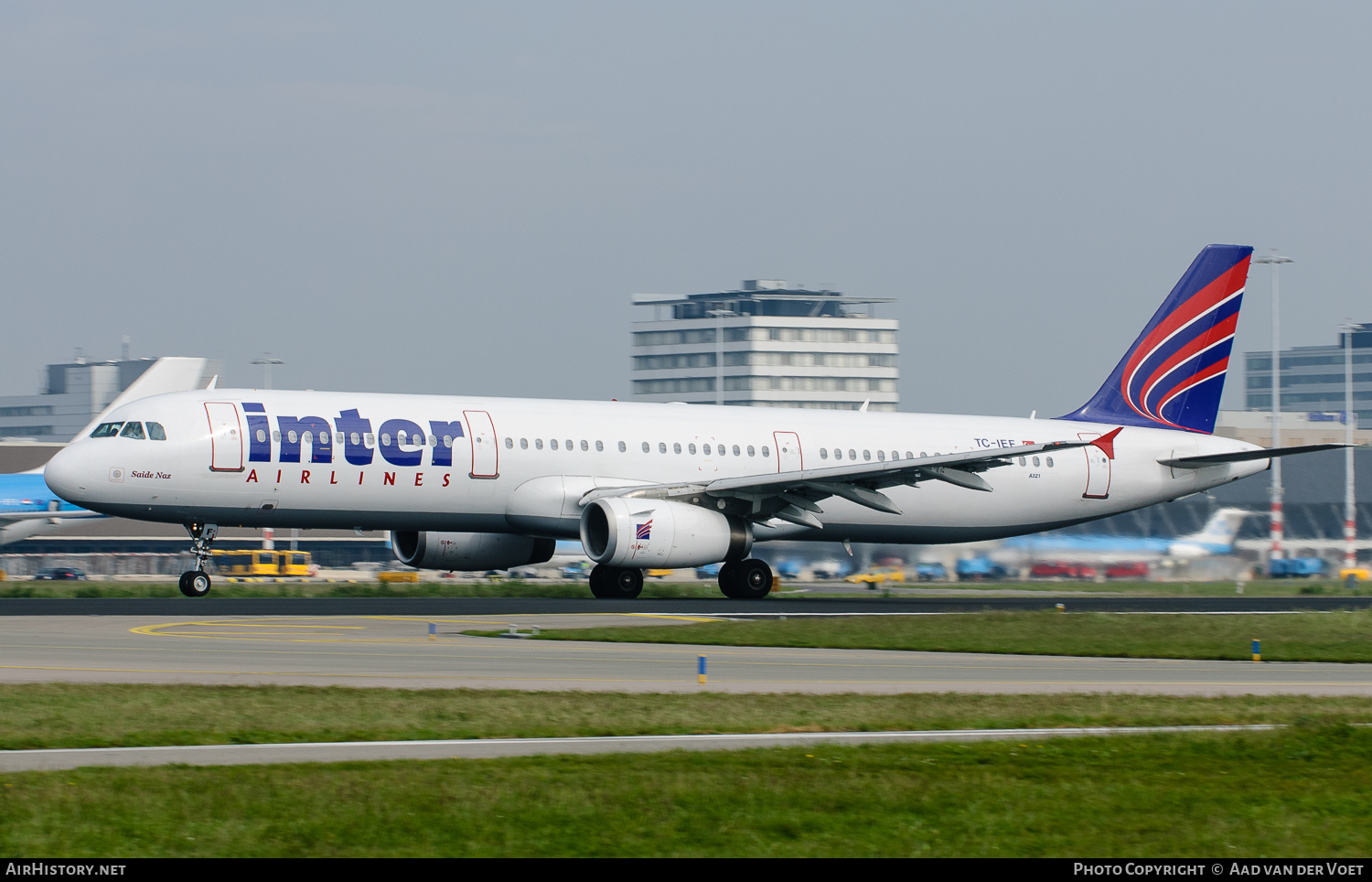 Aircraft Photo of TC-IEF | Airbus A321-231 | Inter Airlines | AirHistory.net #144524