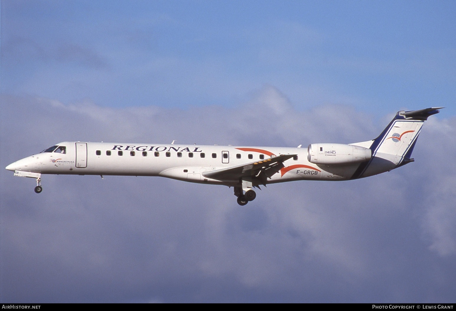 Aircraft Photo of F-GRGB | Embraer ERJ-145EU (EMB-145EU) | Régional Airlines | AirHistory.net #144542