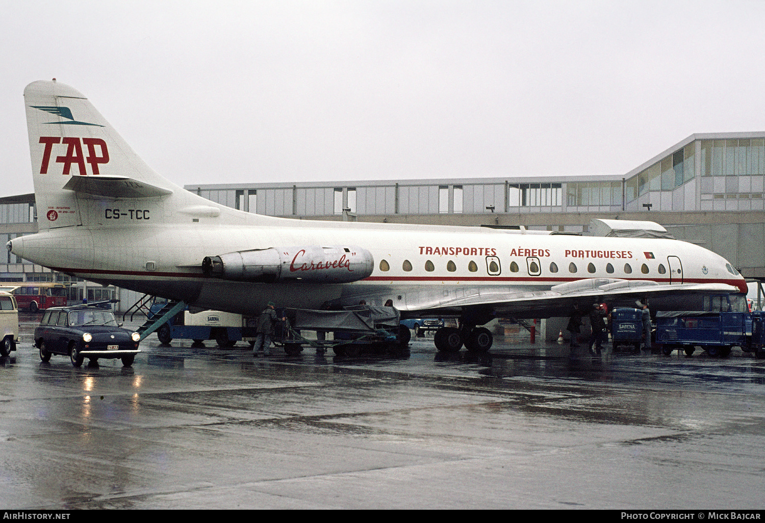 Aircraft Photo of CS-TCC | Sud SE-210 Caravelle VI-R | TAP - Transportes Aéreos Portugueses | AirHistory.net #144547