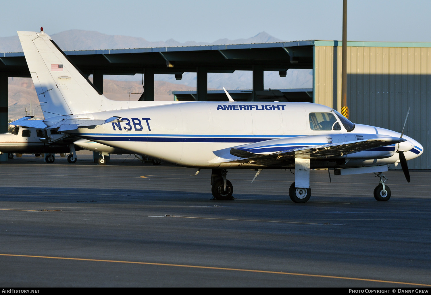 Aircraft Photo of N3BT | Piper PA-31-350 Navajo Chieftain | Ameriflight | AirHistory.net #144550