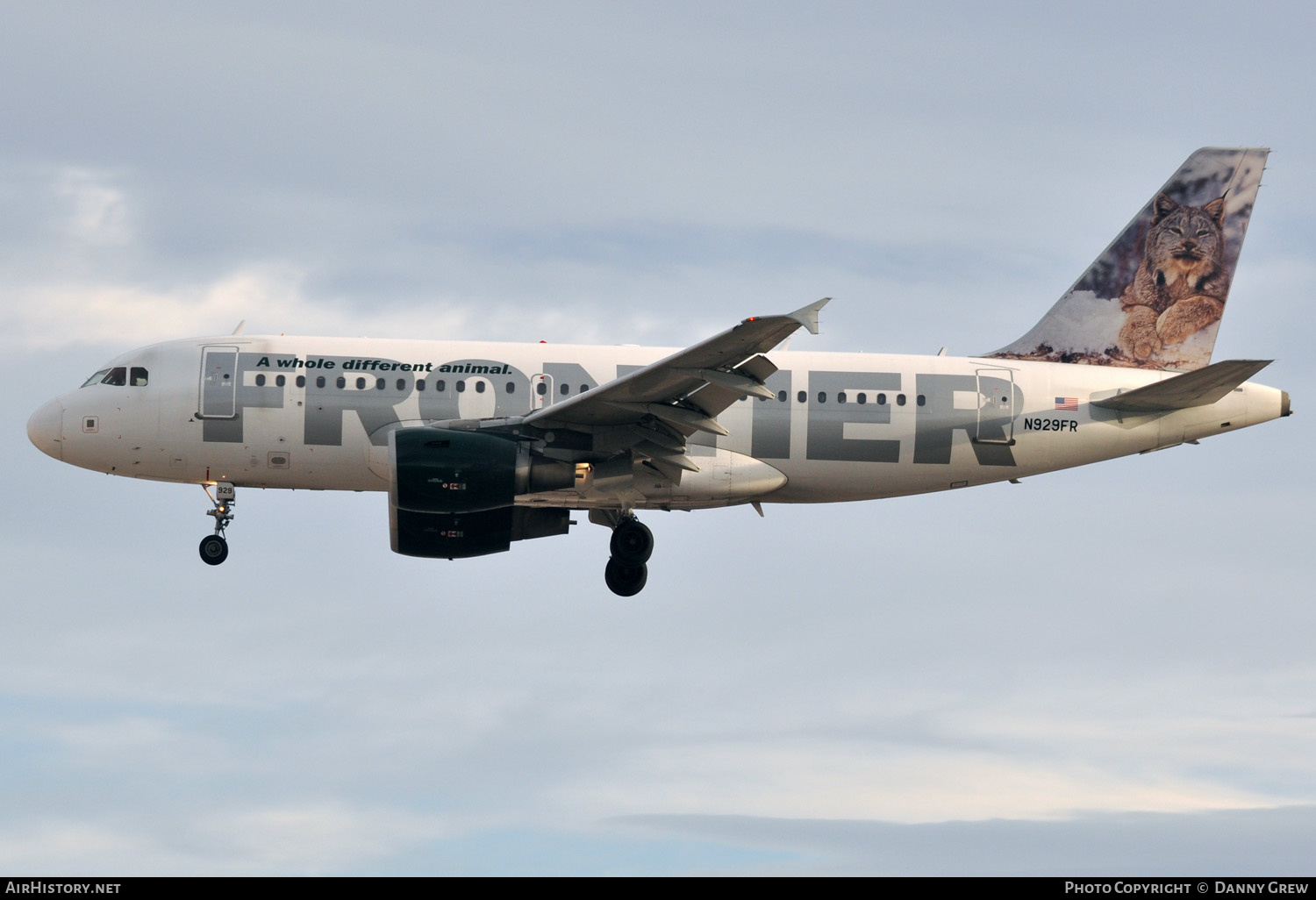 Aircraft Photo of N929FR | Airbus A319-111 | Frontier Airlines | AirHistory.net #144556