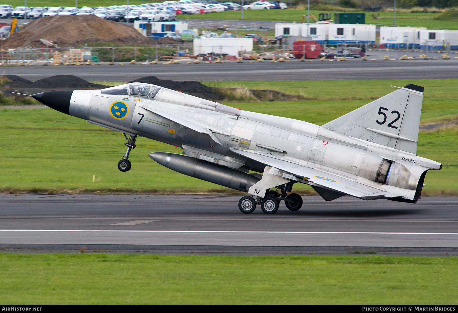 Aircraft Photo of SE-DXN / 37098 | Saab AJS37 Viggen | Sweden - Air Force | AirHistory.net #144575