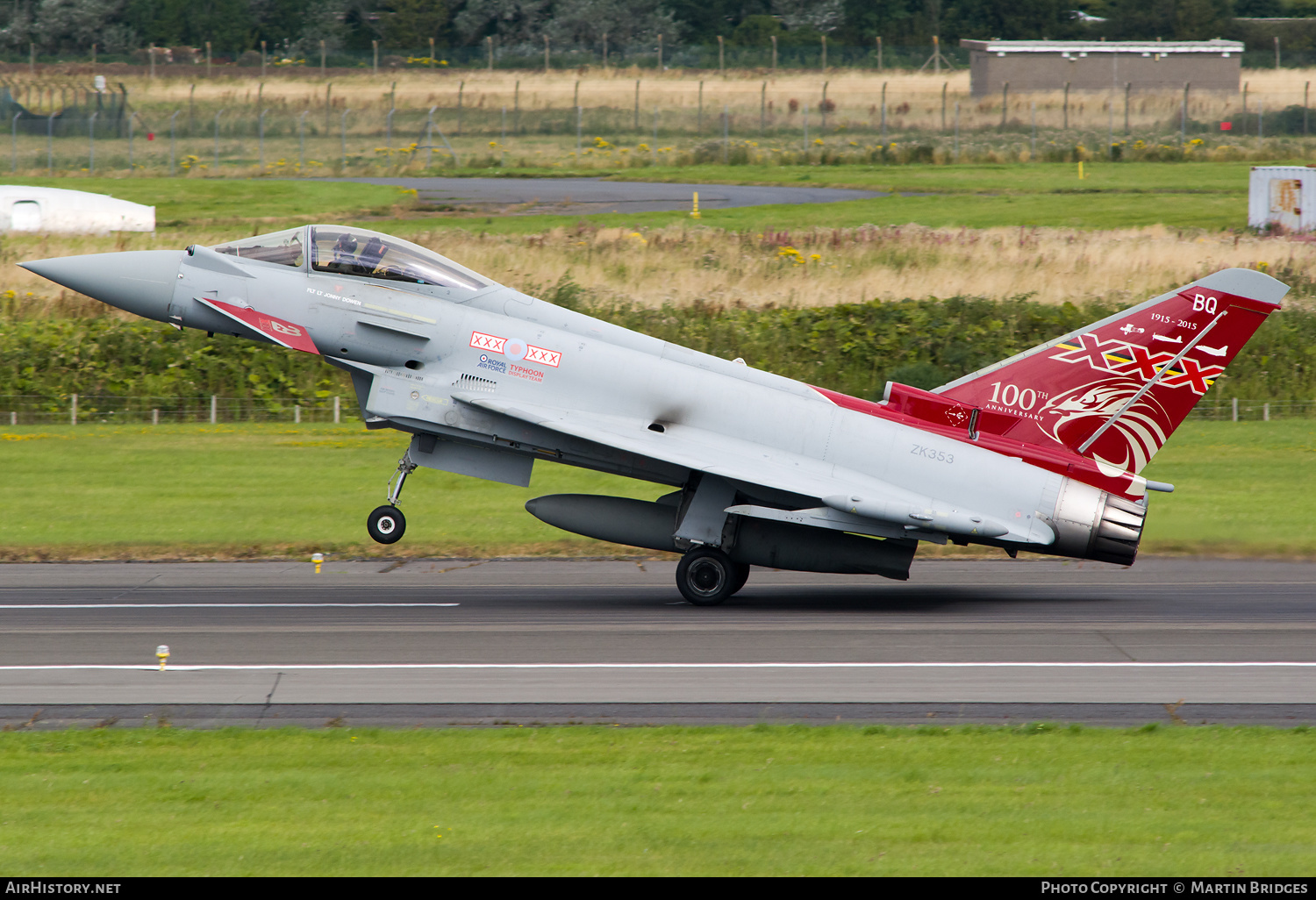 Aircraft Photo of ZK353 | Eurofighter EF-2000 Typhoon FGR4 | UK - Air Force | AirHistory.net #144577
