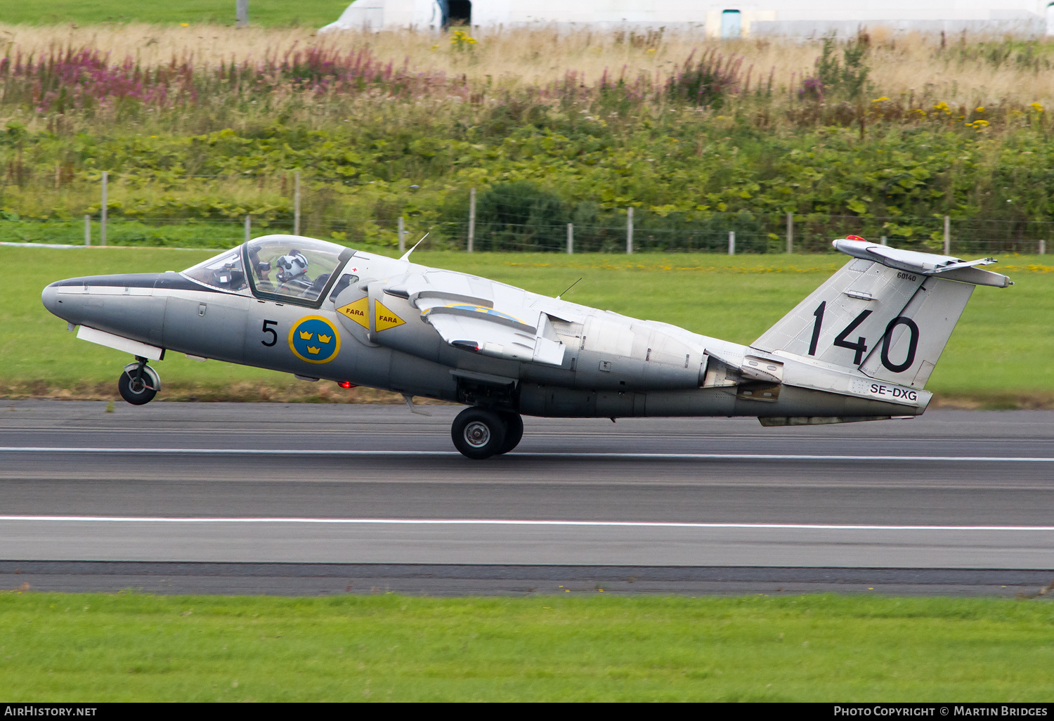 Aircraft Photo of SE-DXG / 60140 | Saab Sk 60A | Sweden - Air Force | AirHistory.net #144589