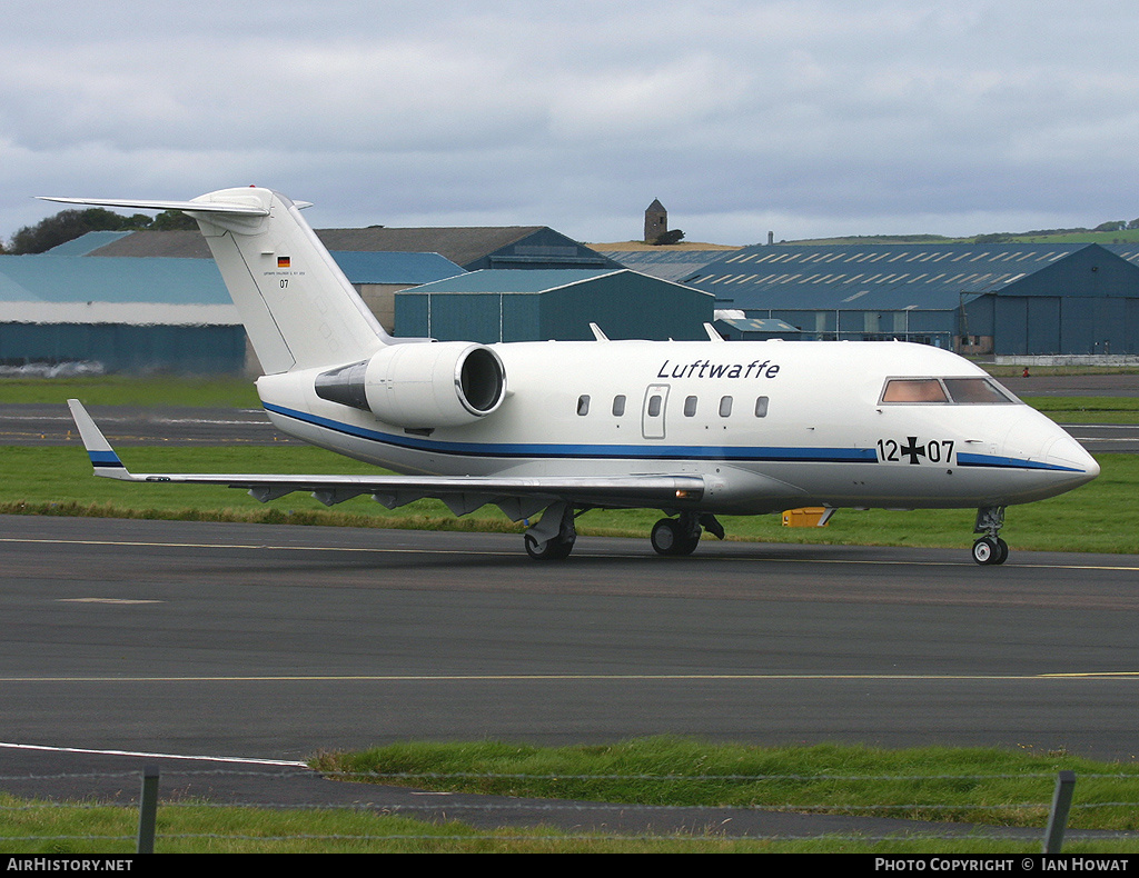 Aircraft Photo of 1207 | Canadair Challenger 601 (CL-600-2A12) | Germany - Air Force | AirHistory.net #144620