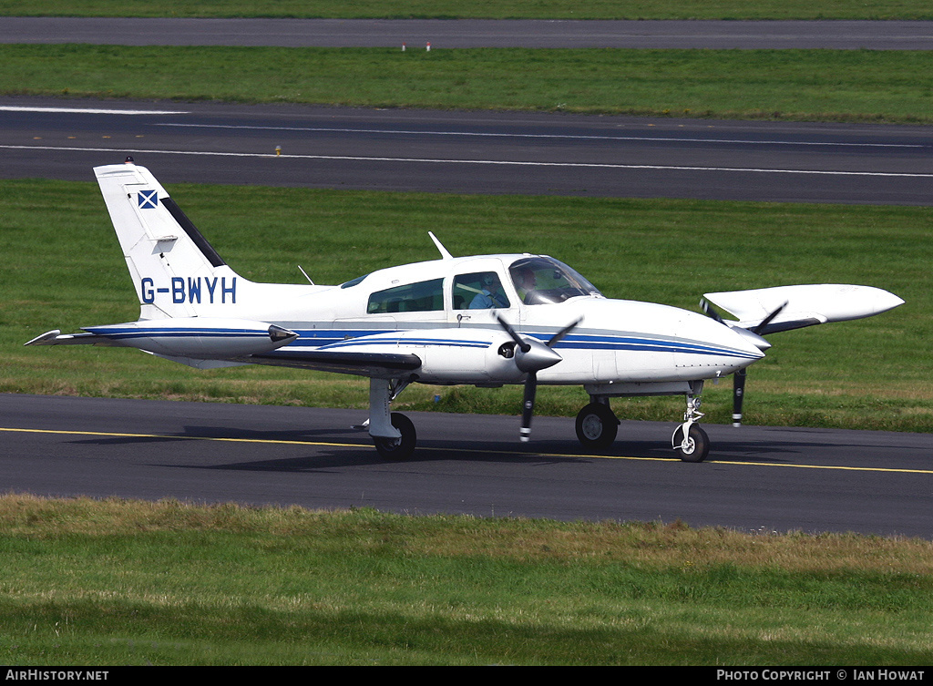 Aircraft Photo of G-BWYH | Cessna 310R | AirHistory.net #144622