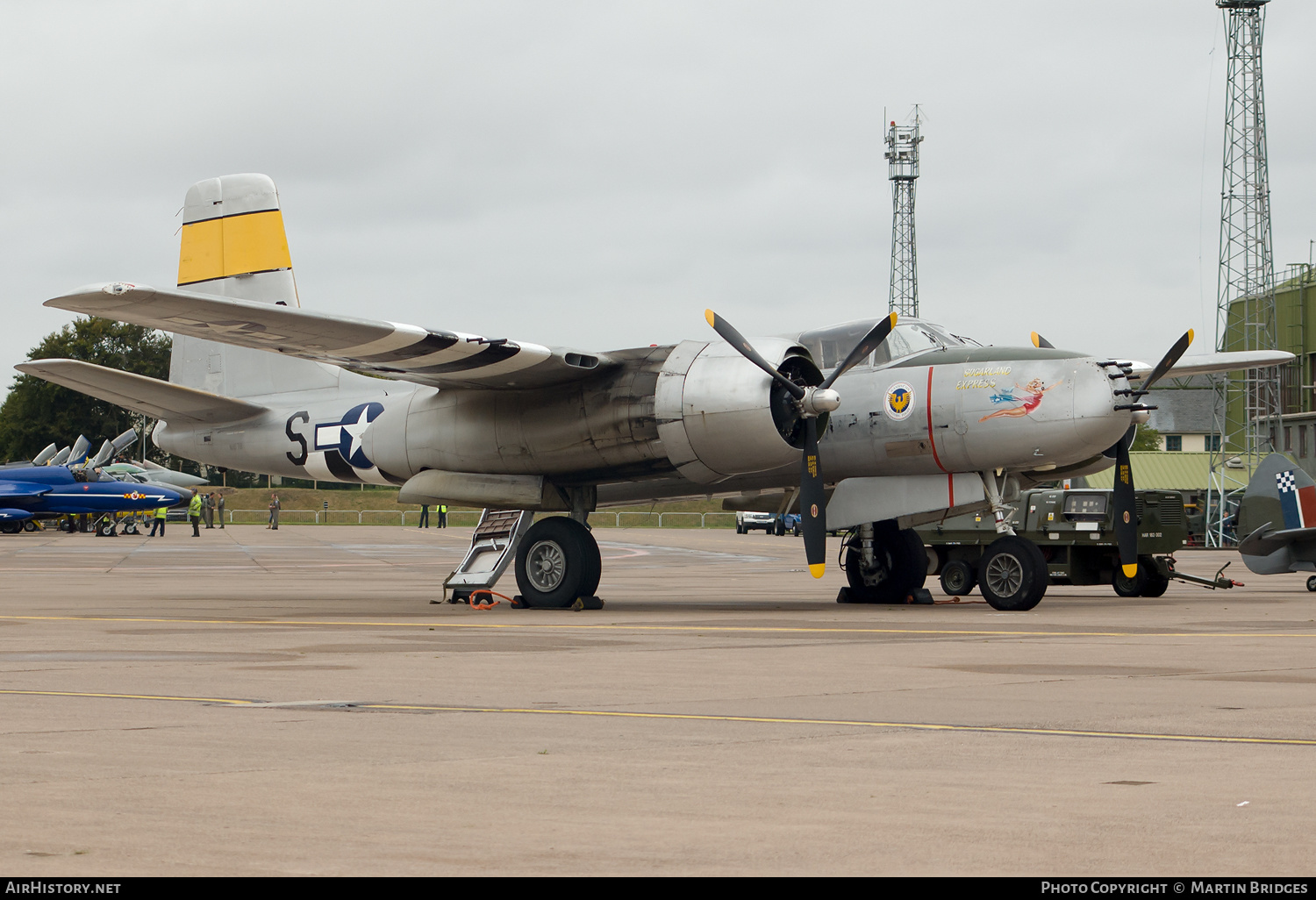 Aircraft Photo of N167B / 434602 | Douglas A-26B Invader | Scandinavian Historic Flight | USA - Air Force | AirHistory.net #144656