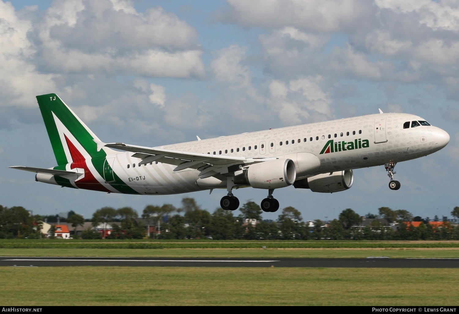 Aircraft Photo of EI-DTJ | Airbus A320-216 | Alitalia | AirHistory.net #144674