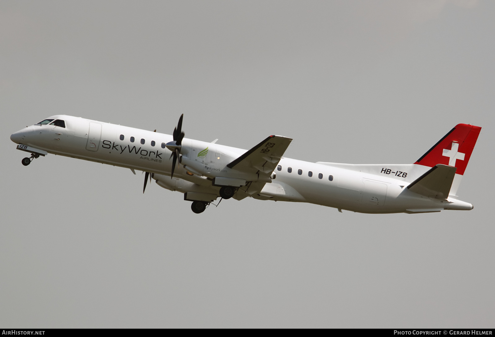 Aircraft Photo of HB-IZB | Saab 2000 | SkyWork Airlines | AirHistory.net #144693