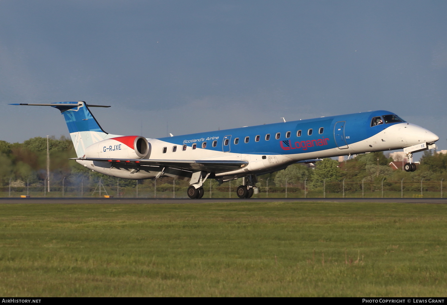 Aircraft Photo of G-RJXE | Embraer ERJ-145EP (EMB-145EP) | Loganair | AirHistory.net #144697