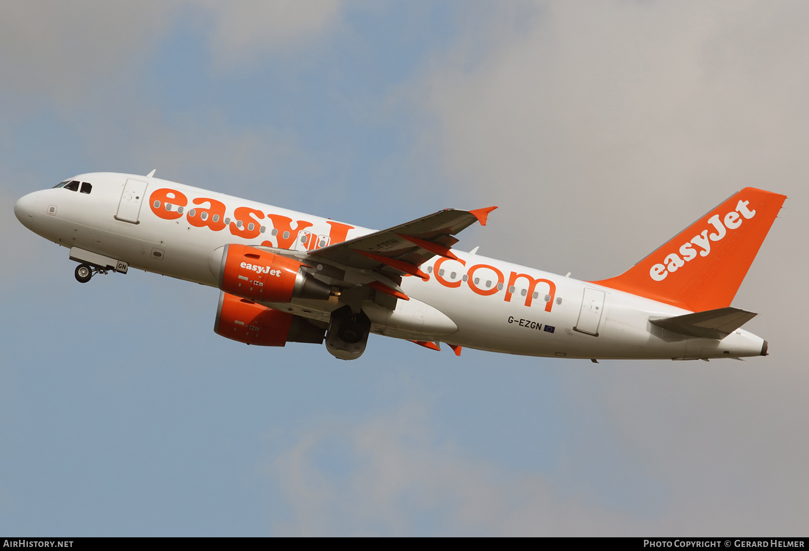 Aircraft Photo of G-EZGN | Airbus A319-111 | EasyJet | AirHistory.net #144709