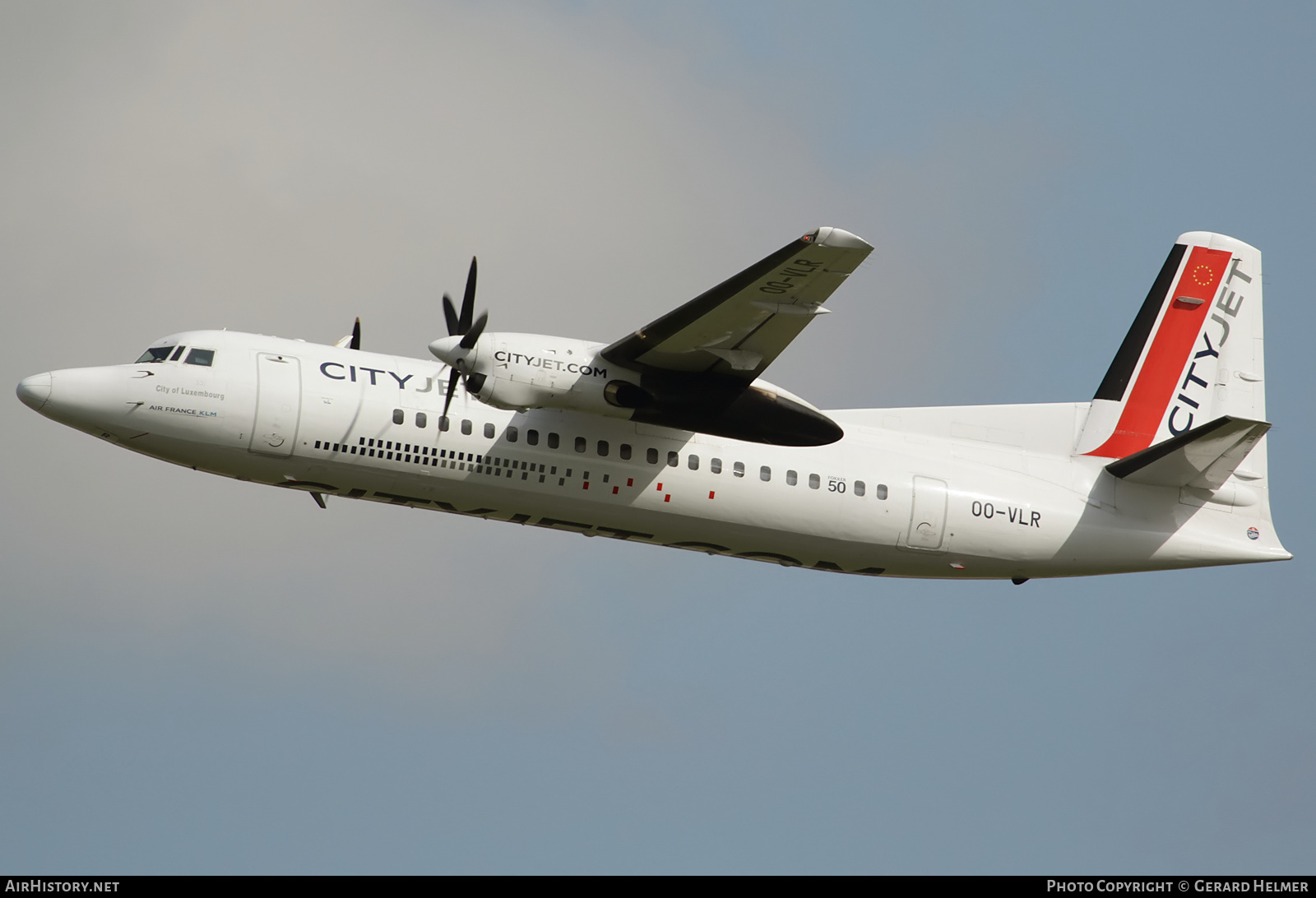 Aircraft Photo of OO-VLR | Fokker 50 | CityJet | AirHistory.net #144731