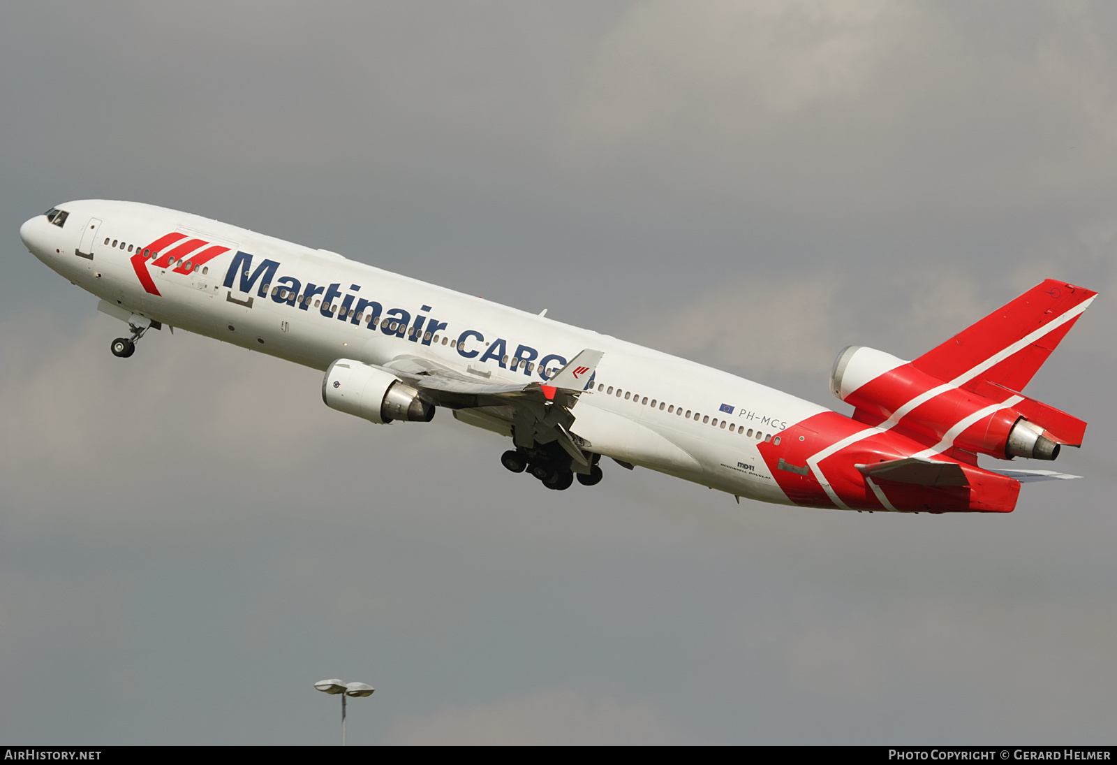 Aircraft Photo of PH-MCS | McDonnell Douglas MD-11CF | Martinair Cargo | AirHistory.net #144734