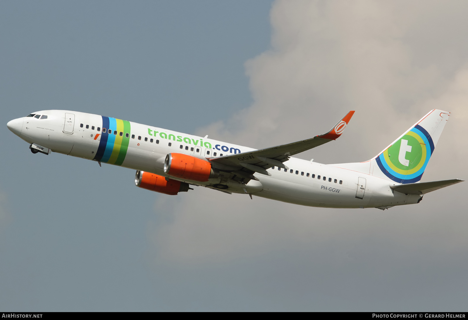 Aircraft Photo of PH-GGW | Boeing 737-8EH | Transavia | AirHistory.net #144735