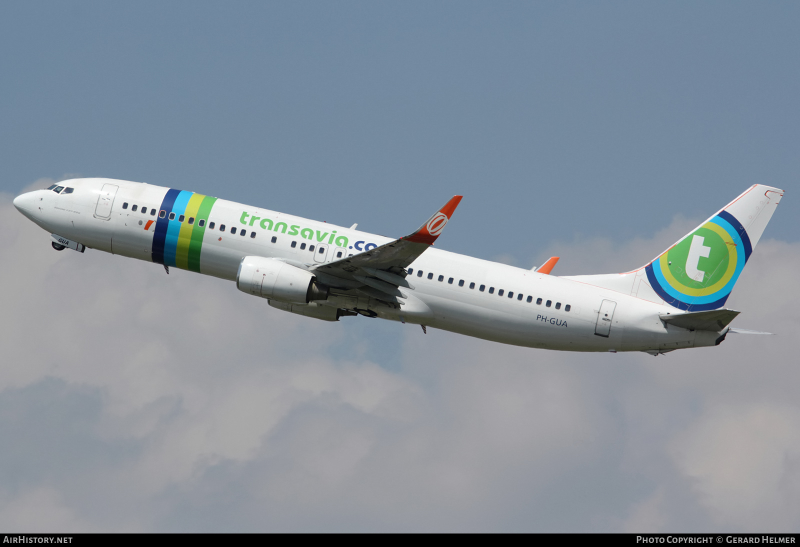 Aircraft Photo of PH-GUA | Boeing 737-8EH | Transavia | AirHistory.net #144737