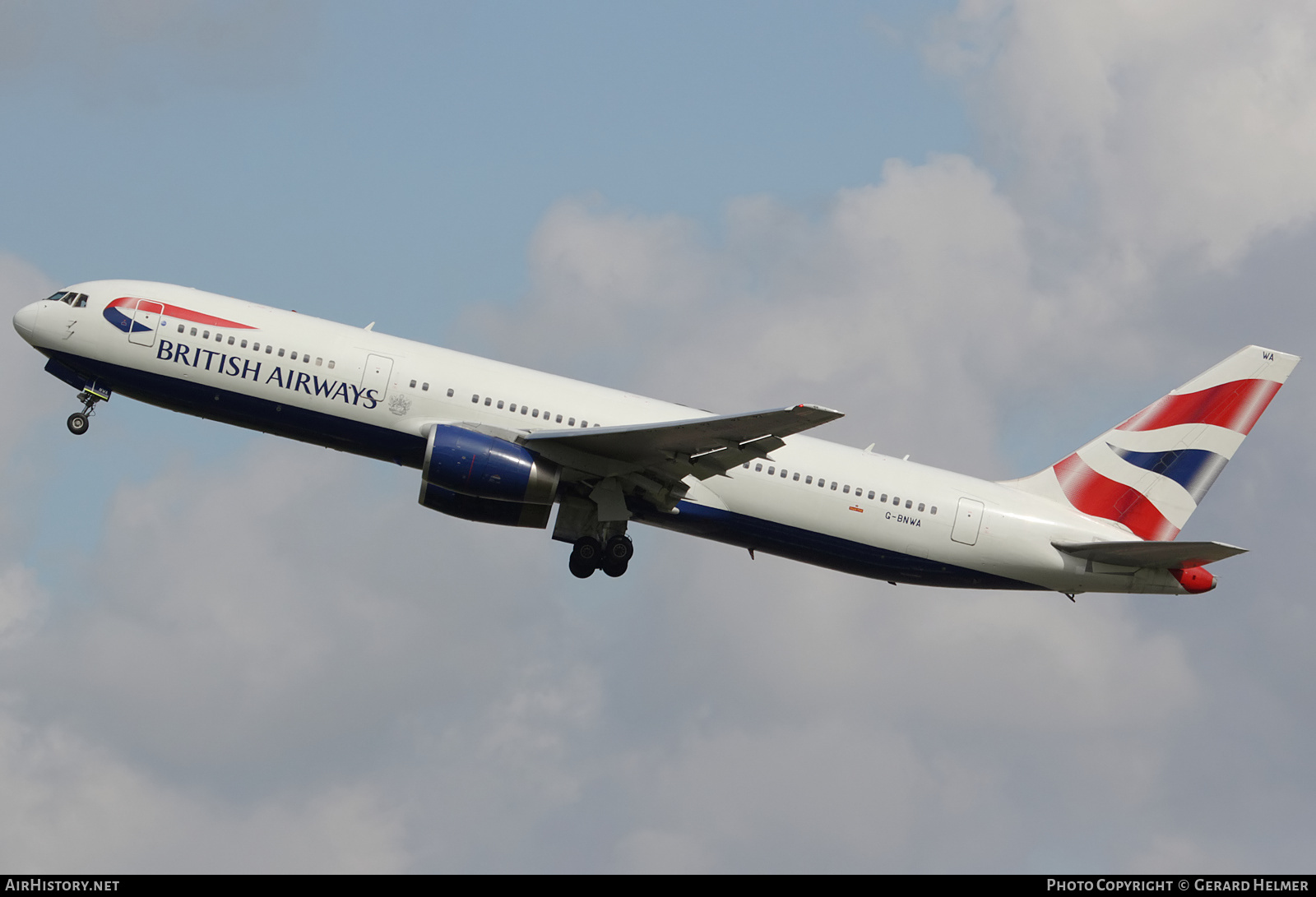Aircraft Photo of G-BNWA | Boeing 767-336/ER | British Airways | AirHistory.net #144739