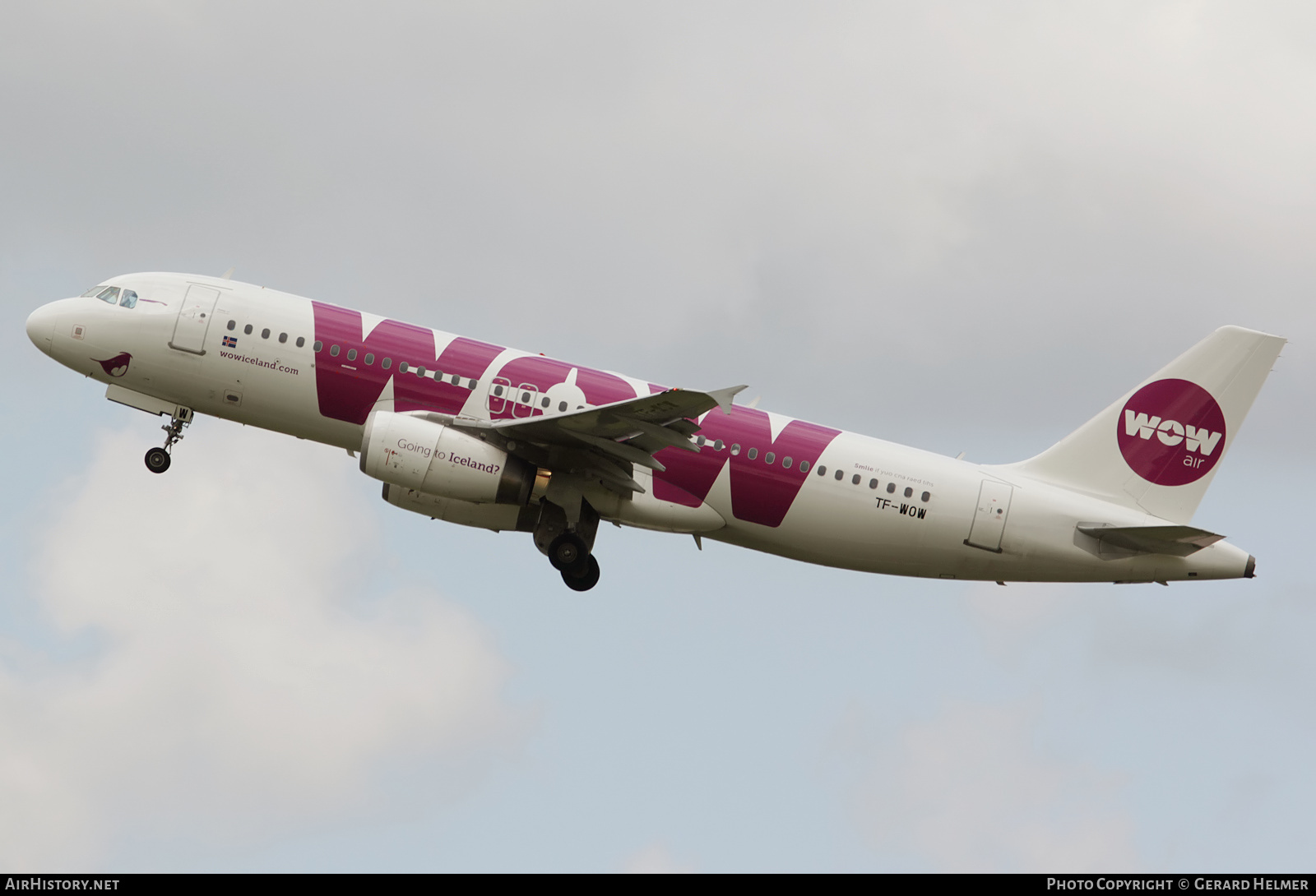Aircraft Photo of TF-WOW | Airbus A320-232 | WOW Air | AirHistory.net #144742