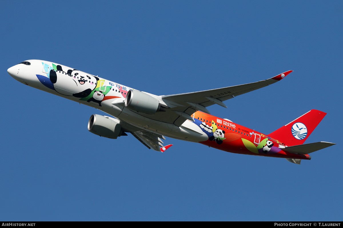 Aircraft Photo of B-306N | Airbus A350-941 | Sichuan Airlines | AirHistory.net #144751