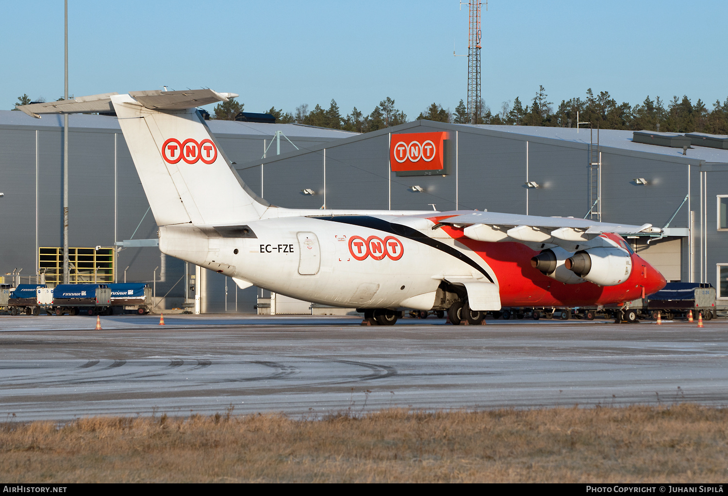 Aircraft Photo of EC-FZE | British Aerospace BAe-146-200QT Quiet Trader | TNT Airways | AirHistory.net #144763