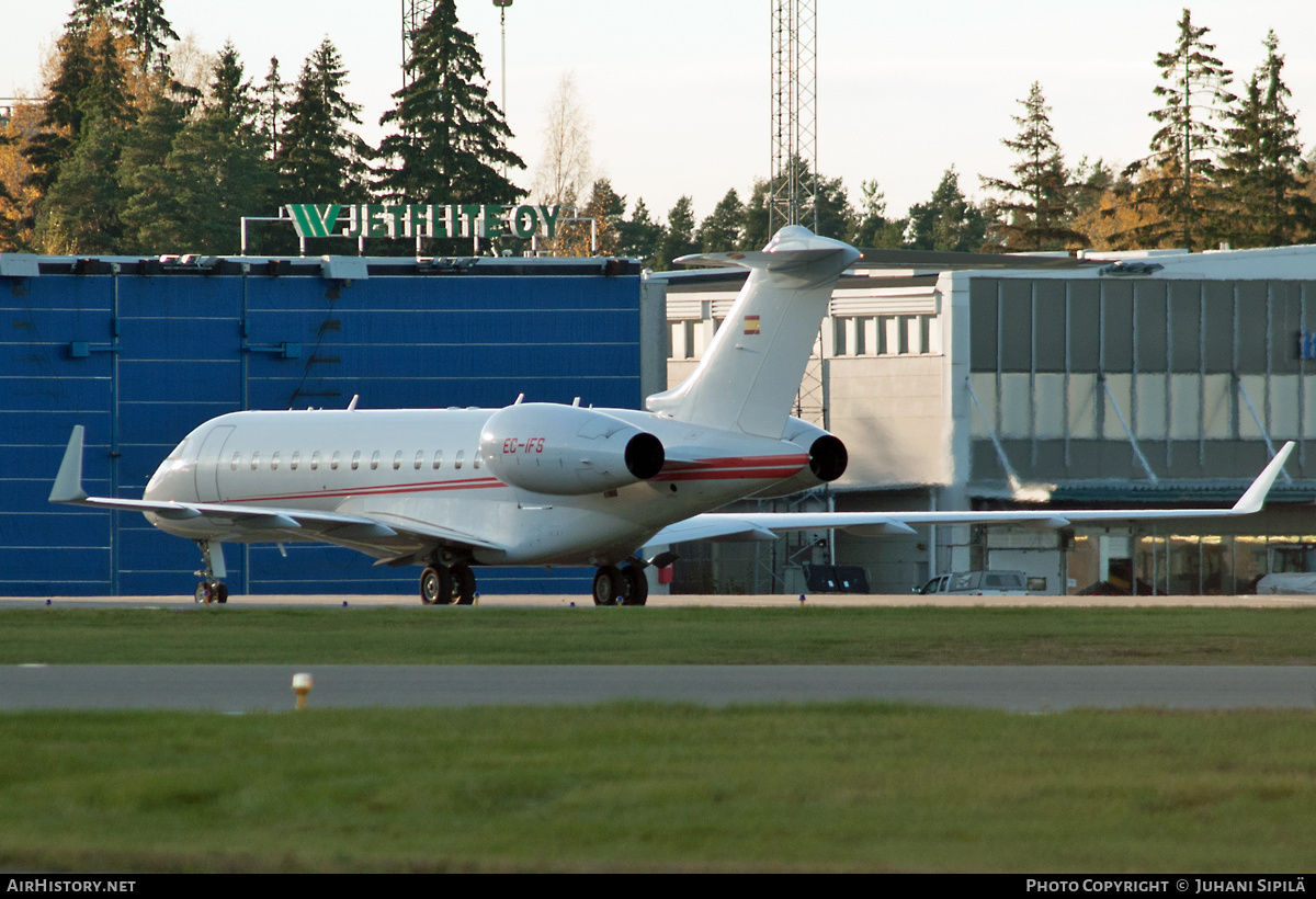 Aircraft Photo of EC-IFS | Bombardier Global Express (BD-700-1A10) | AirHistory.net #144766