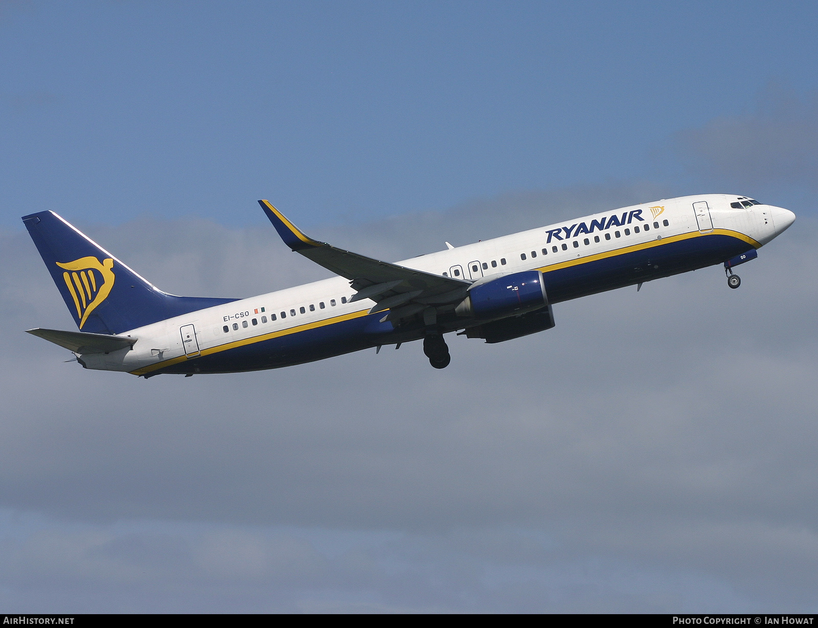 Aircraft Photo of EI-CSO | Boeing 737-8AS | Ryanair | AirHistory.net #144785