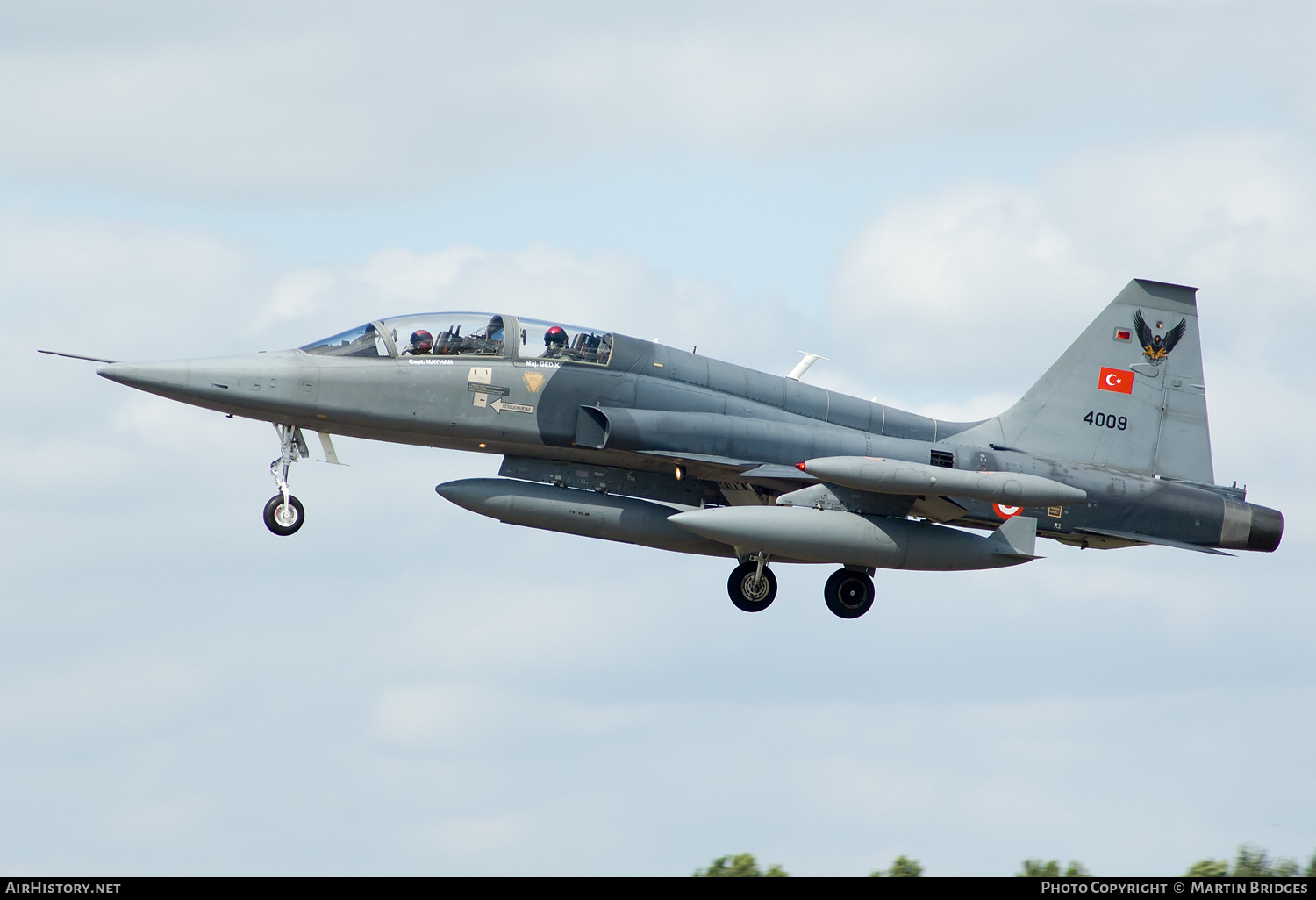 Aircraft Photo of 69-4009 / 4009 | Canadair NF-5B-2000 | Turkey - Air Force | AirHistory.net #144793