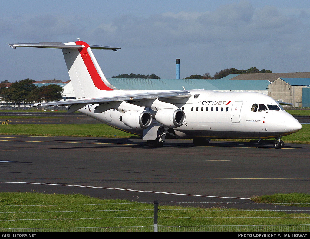 Aircraft Photo of EI-RJF | British Aerospace Avro 146-RJ85 | CityJet | AirHistory.net #144805