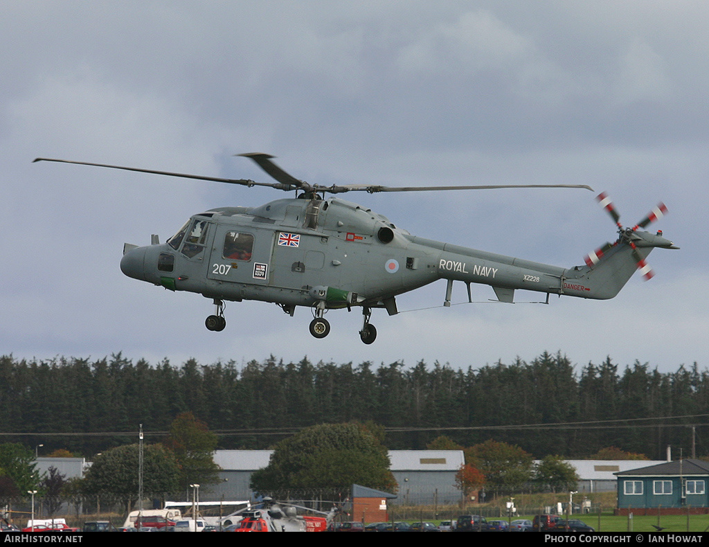 Aircraft Photo of XZ228 | Westland WG-13 Lynx HAS3GMS | UK - Navy | AirHistory.net #144807