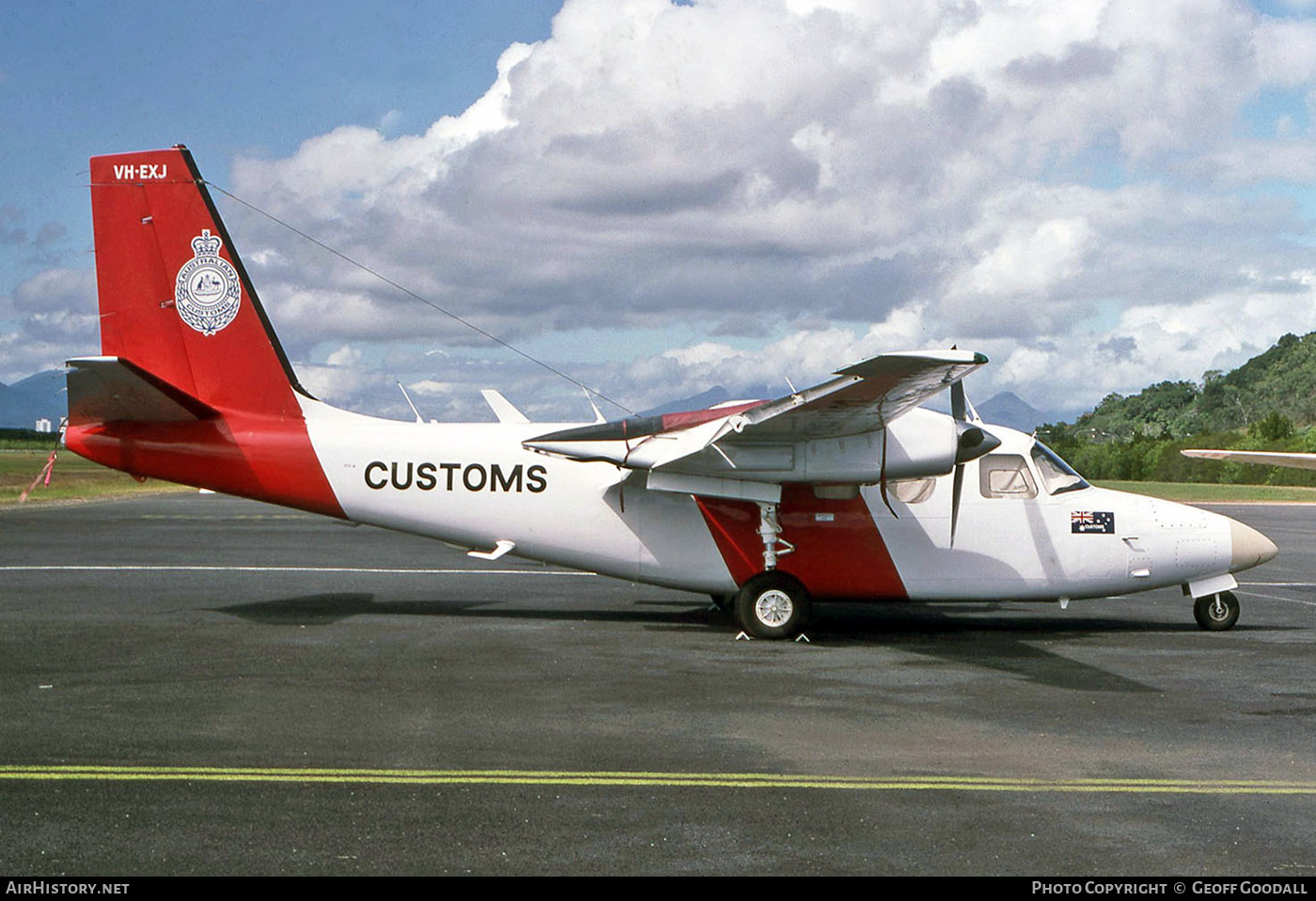 Aircraft Photo of VH-EXJ | Rockwell 500S Shrike Commander | Australian Customs | AirHistory.net #144828