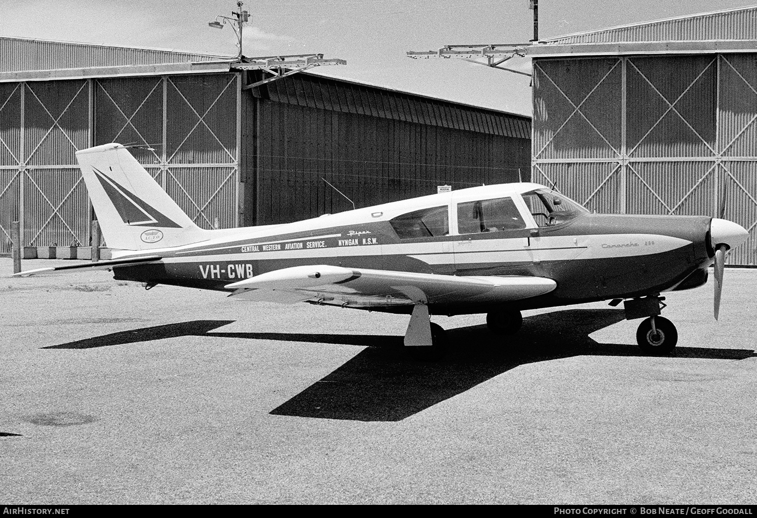 Aircraft Photo of VH-CWB | Piper PA-24-250 Comanche | Central Western Aviation Service | AirHistory.net #144831