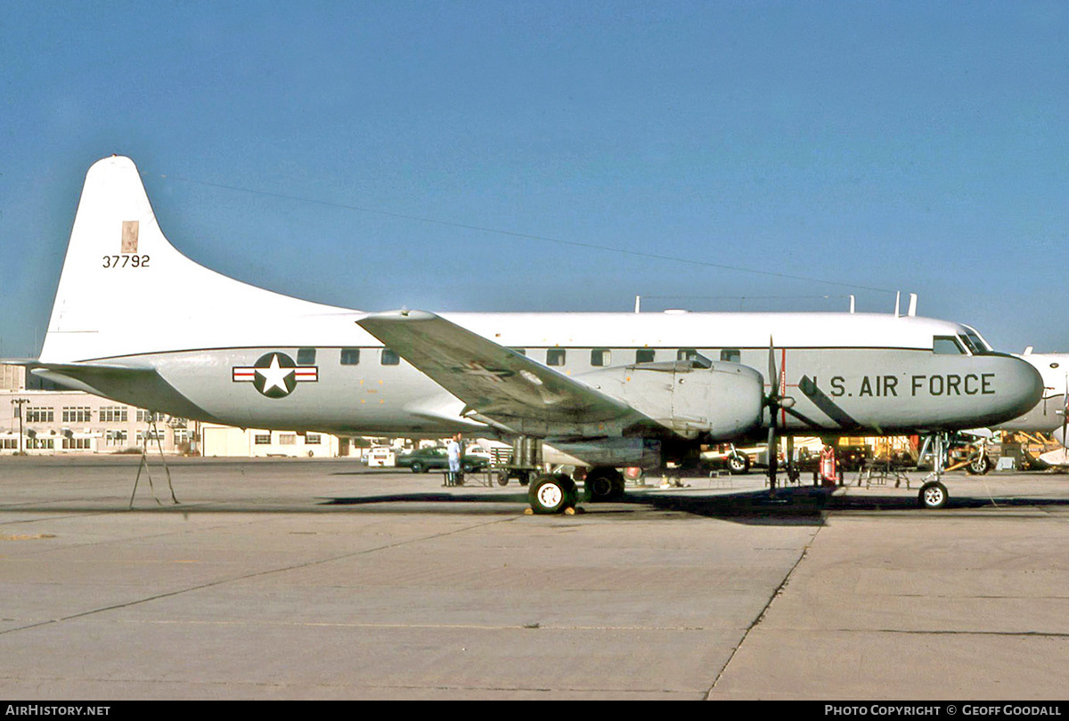 Aircraft Photo of 53-7792 / 37792 | Convair C-131B | USA - Air Force | AirHistory.net #144843