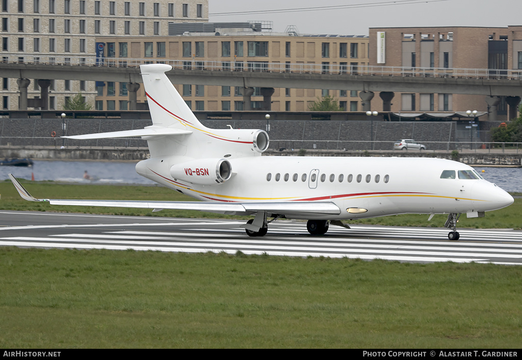 Aircraft Photo of VQ-BSN | Dassault Falcon 7X | AirHistory.net #144851