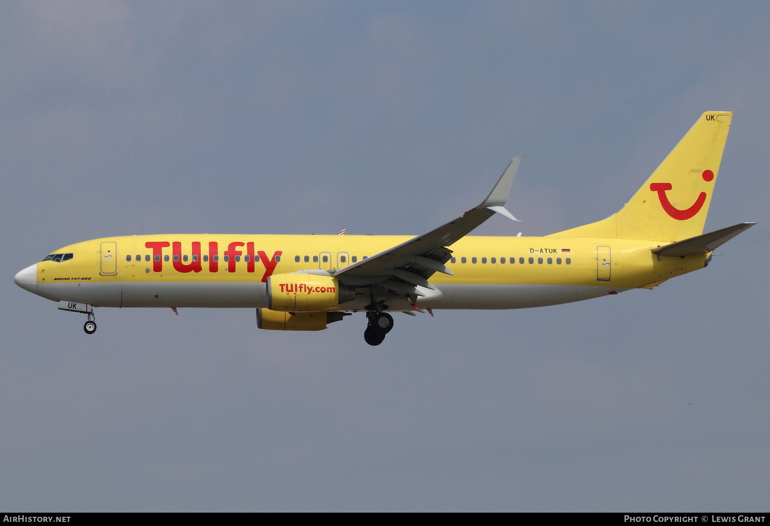 Aircraft Photo of D-ATUK | Boeing 737-8K5 | TUIfly | AirHistory.net #144859