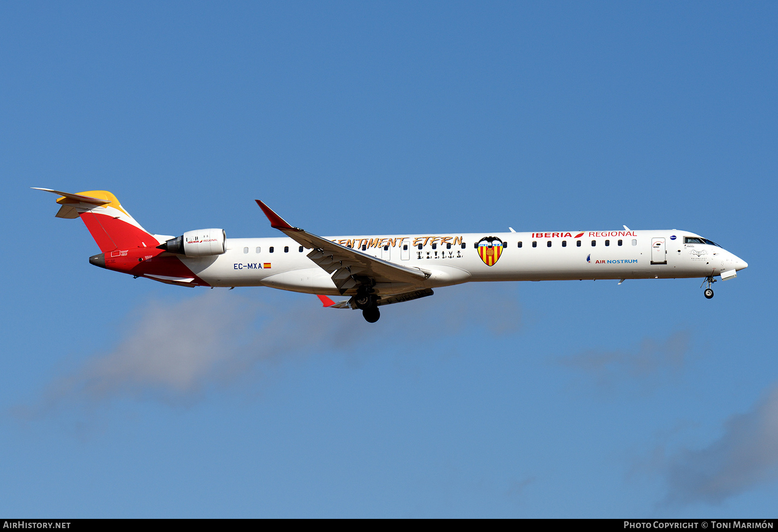 Aircraft Photo of EC-MXA | Bombardier CRJ-1000 (CL-600-2E25) | Iberia Regional | AirHistory.net #144861
