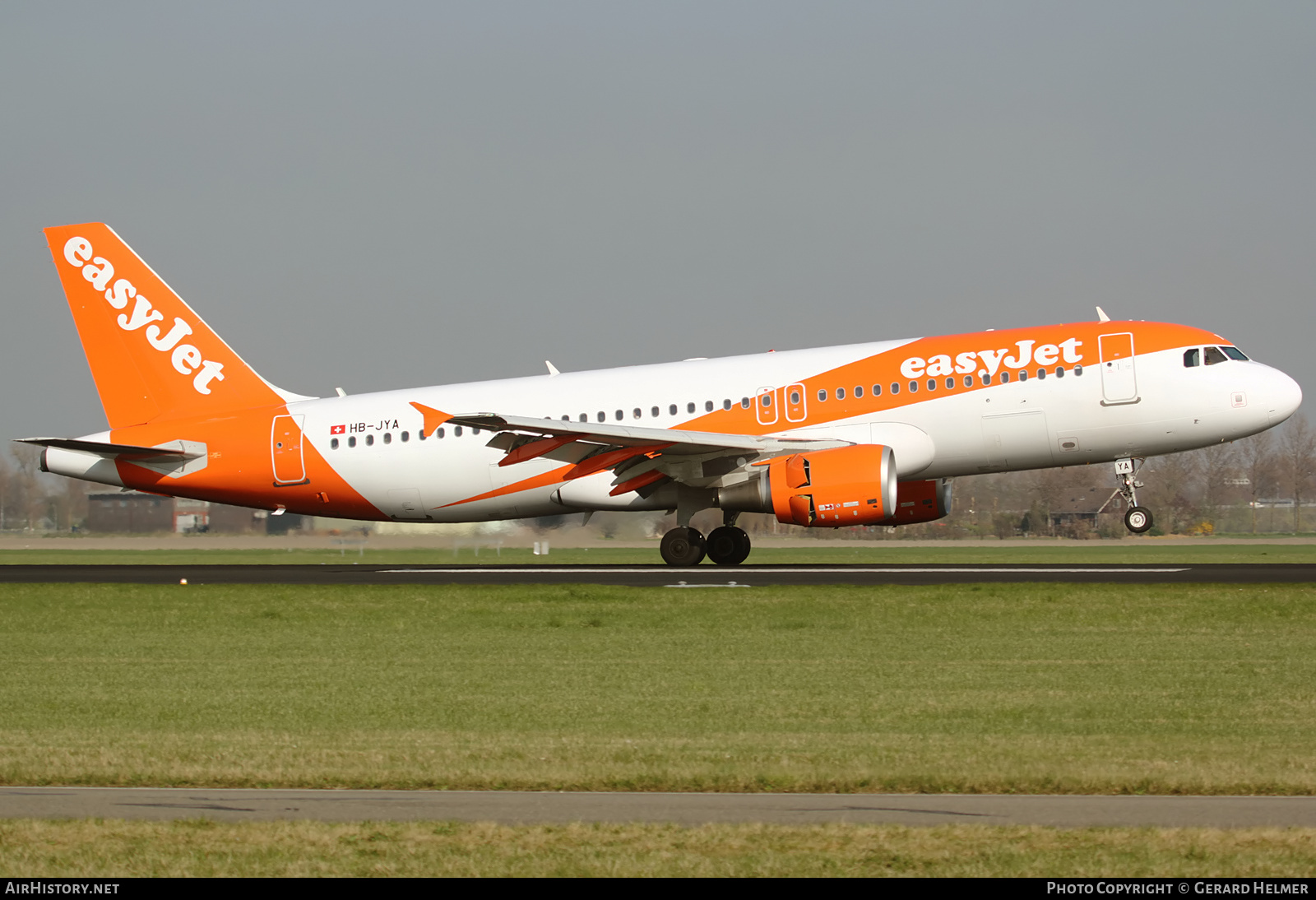 Aircraft Photo of HB-JYA | Airbus A320-214 | EasyJet | AirHistory.net #144870