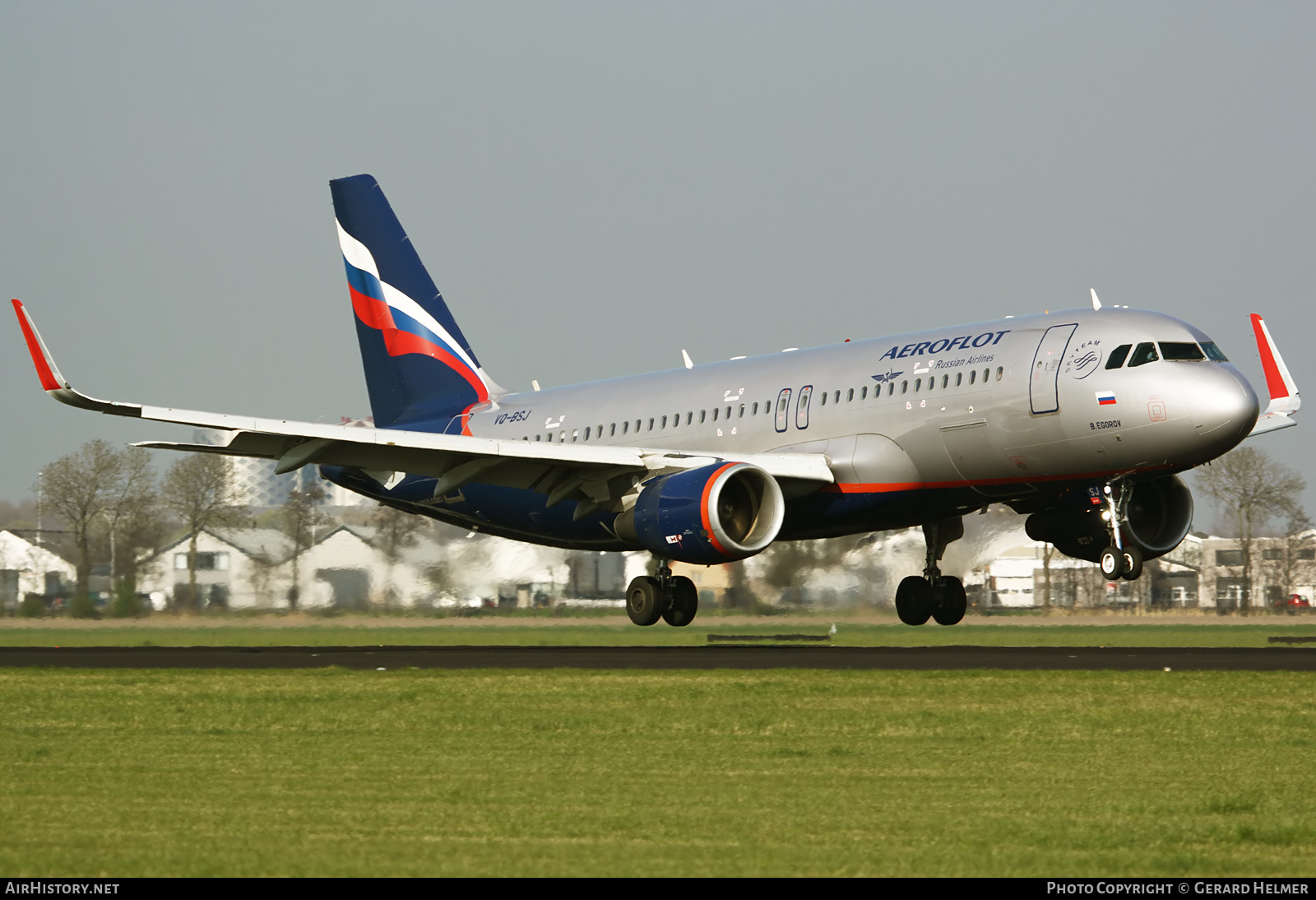 Aircraft Photo of VQ-BSJ | Airbus A320-214 | Aeroflot - Russian Airlines | AirHistory.net #144876